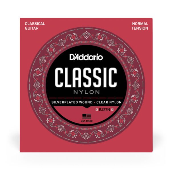 Encordoamento Para Violão Nylon D'Addario Classic Student EJ27N