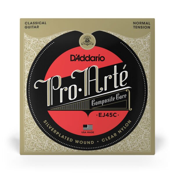 Encordoamento Para Violão Nylon D’Addario Pro-Arté Composite Core EJ45C