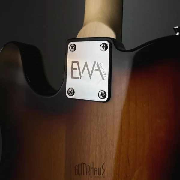 Guitarra Elétrica Ewa Ayla Hb SunBurst Telecaster Em Alder - Imagem 2