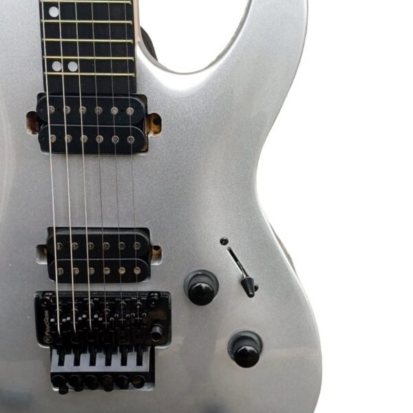 Guitarra Elétrica Ewa Modern Floyd Humbucker Silver - Image 2