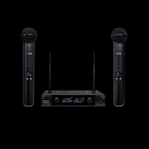 MICROFONE SEM FIO DYLAN DINÂMICO UDX-02 MULT