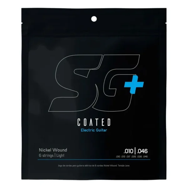 Corda SG+ 010 Níquel Revestida para Guitarra