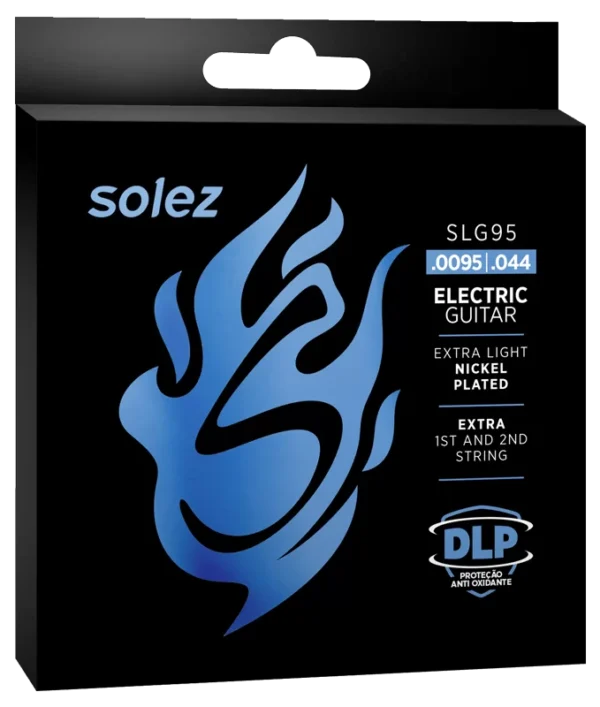 SLG95 – Encordoamento Solez para Guitarra Elétrica 0.0095”/0.044”