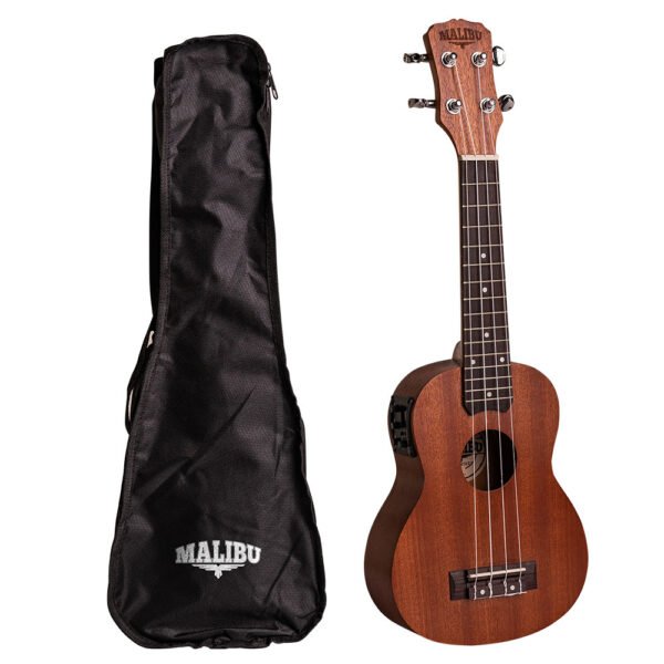 Ukulele Malibu Soprano Sapele 21S E