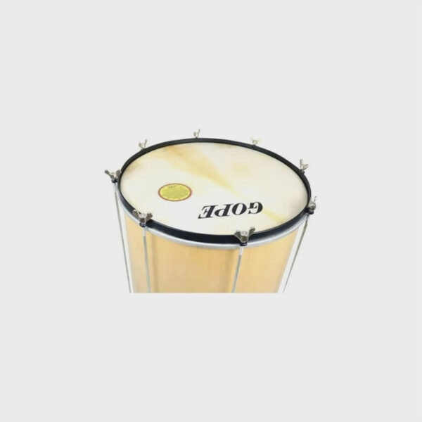 Surdo Gope 18 x 60 Madeira Pele Couro Com Tripé Bme6018pe - Imagem 3