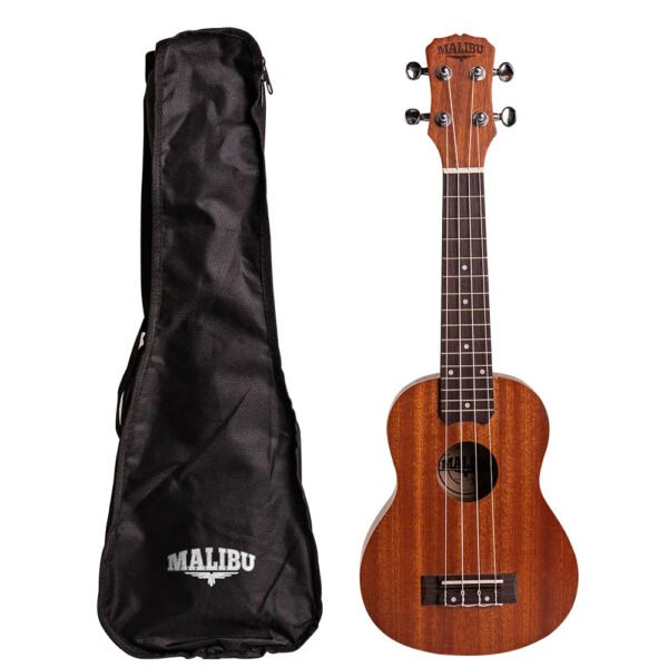 Ukulele Malibu Soprano Sapele 21S ACÚSTICO C/CAPA