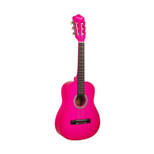 Violão Nylon Acústico Clássico Infantil Rosa Brilho