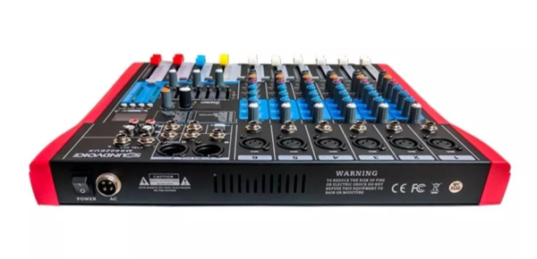 MESA DE SOM SOUNDVOICE MS602-EUX 6 CANAIS - Image 2