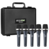 KIT SKYPIX 5 MICROFONES COM FIO SK-MD5-5 600OHMS
