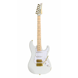 GUITARRA SEIZI KATANA MUSASHI HSS LIMITED - WHITE MAPLE W/ GOLD