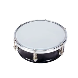 TAMBORIM 06 ABS PRETO PELE LEITOSA