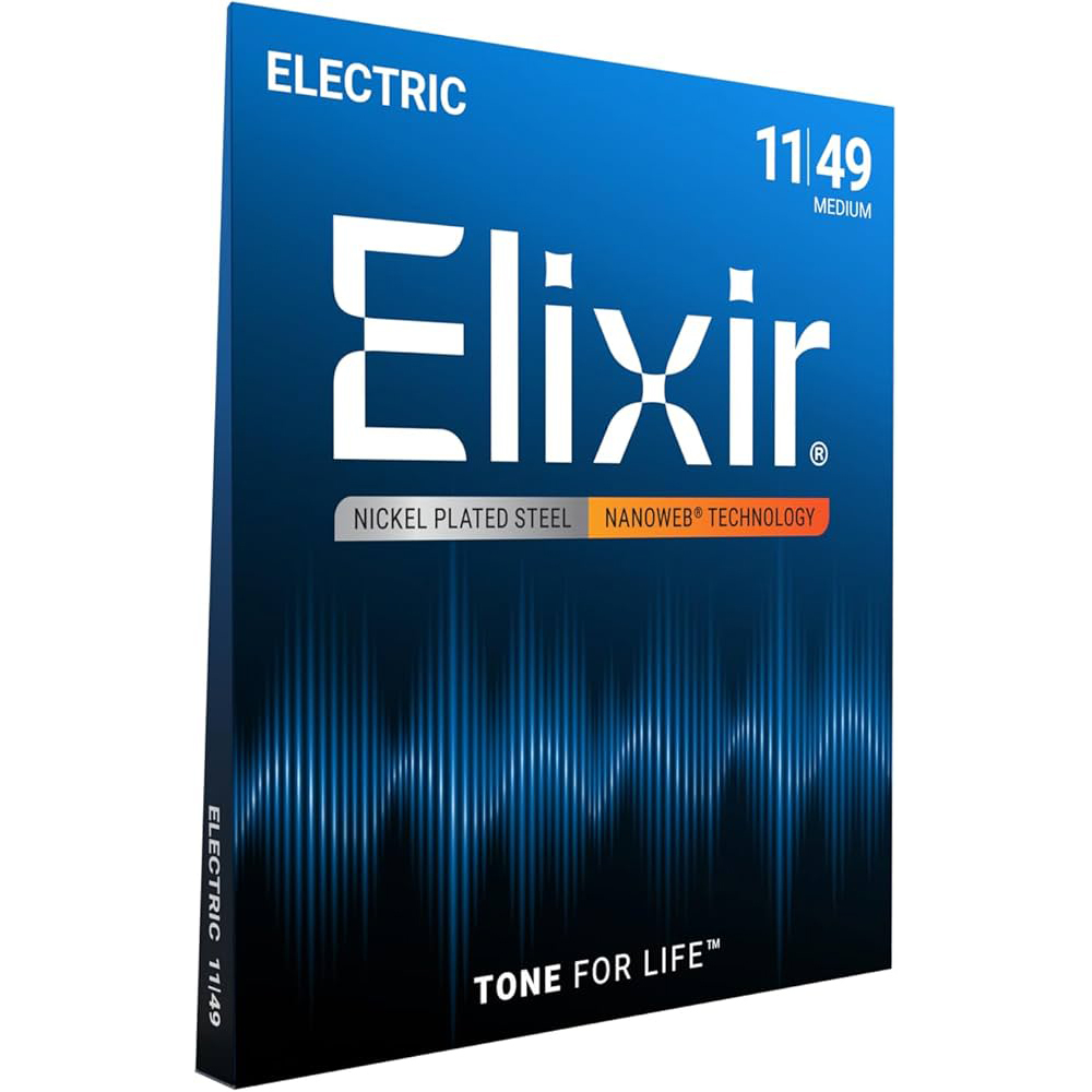 Corda Elixir Nanoweb 011 Super Light para Guitarra