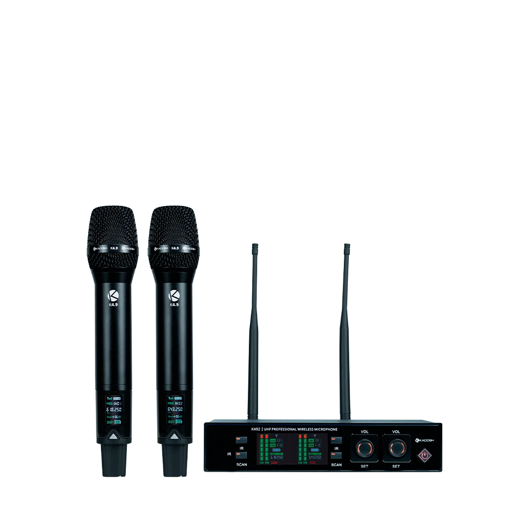 MICROFONE KADOSH SEM FIO K 492MR B6