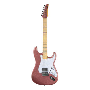 GUITARRA SEIZI FUN KATANA ROSE GOLD SPARKLE MUSASHI HSS