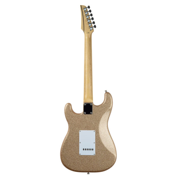 GUITARRA SEIZI FUN KATANA MUSASHI HSS - MP - DESERT GOLD SPARKLE - Imagem 2