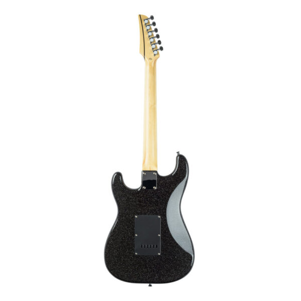 GUITARRA SEIZI FUN KATANA MUSASHI HSS - PH - BLACK SPARKLE/ BLACK PICKGUARD - Imagem 2