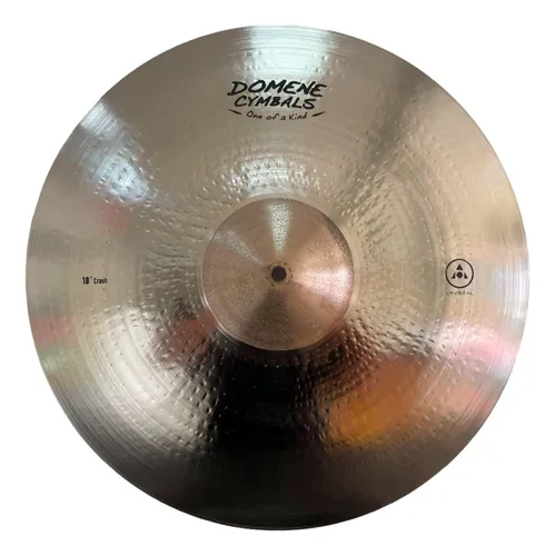 Prato de Bateria Domene - Serie Crystal - Crash de 18"