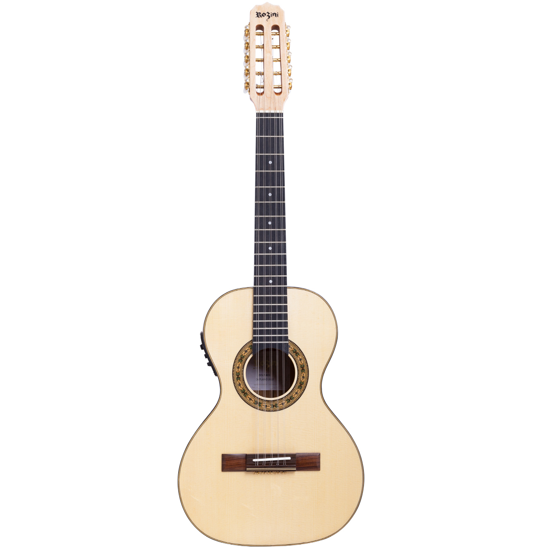 VIOLA ROZINI DOURADA CINTURADA RV217.AT.N.MP FISHMAN PRESYS+