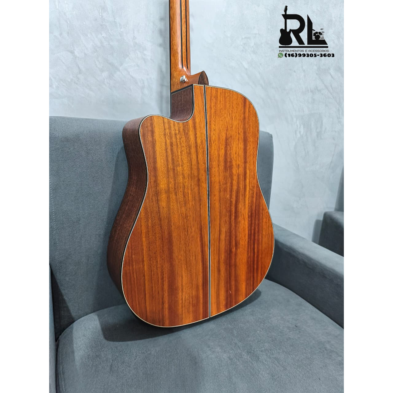 VIOLAO ZELLMER PROVENANCE FOLK MAHOGANY FOSCO - Imagem 7