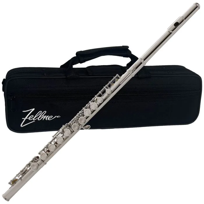Flauta Transversal Zellmer ZFL-600N Niquelado Afinação C