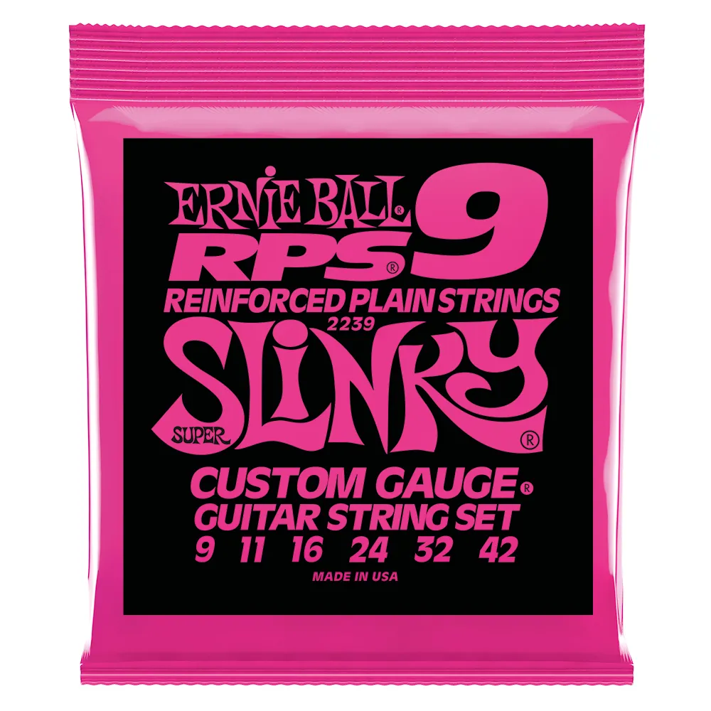 ENCORDOAMENTO 009-042  GUITARRA SUPER SLINKY RPS NIQUEL P02239 ERNIE BALL