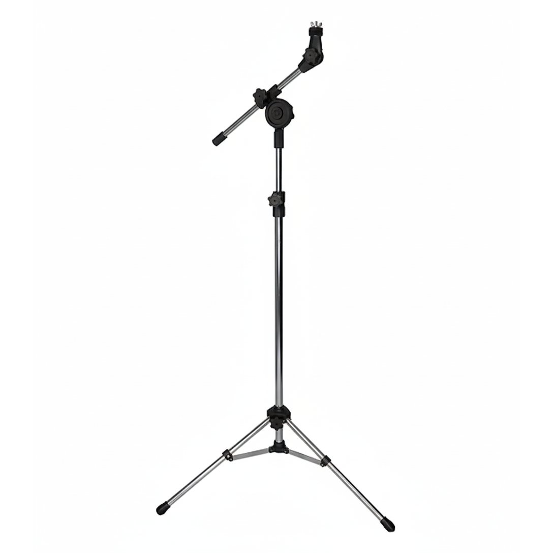PEDESTAL GIRAFA PARA PRATO/CARRILHAO DE BATERIA CROMADO PPB-G CR