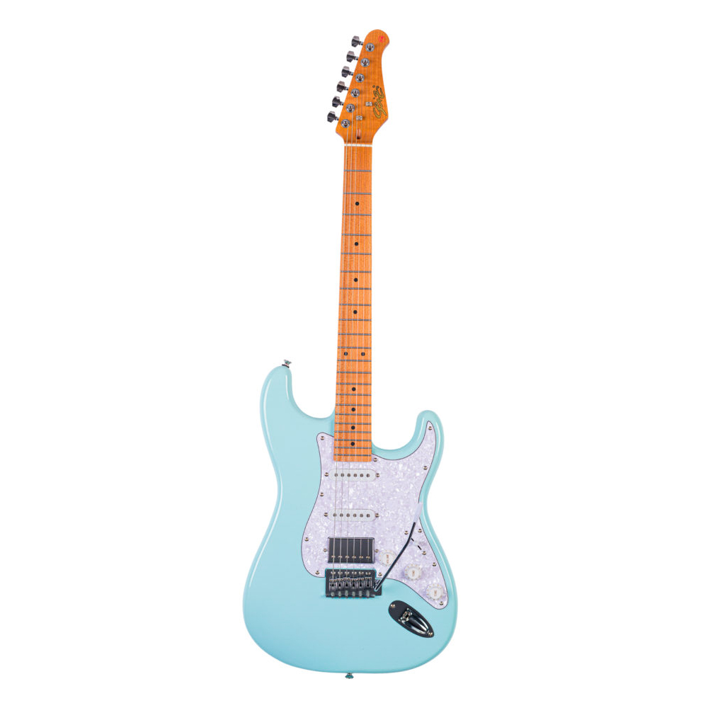 GUITARRA SEIZI FUN VINTAGE BUDOKAN DAPHNE BLUE/ PEARL WHITE PG