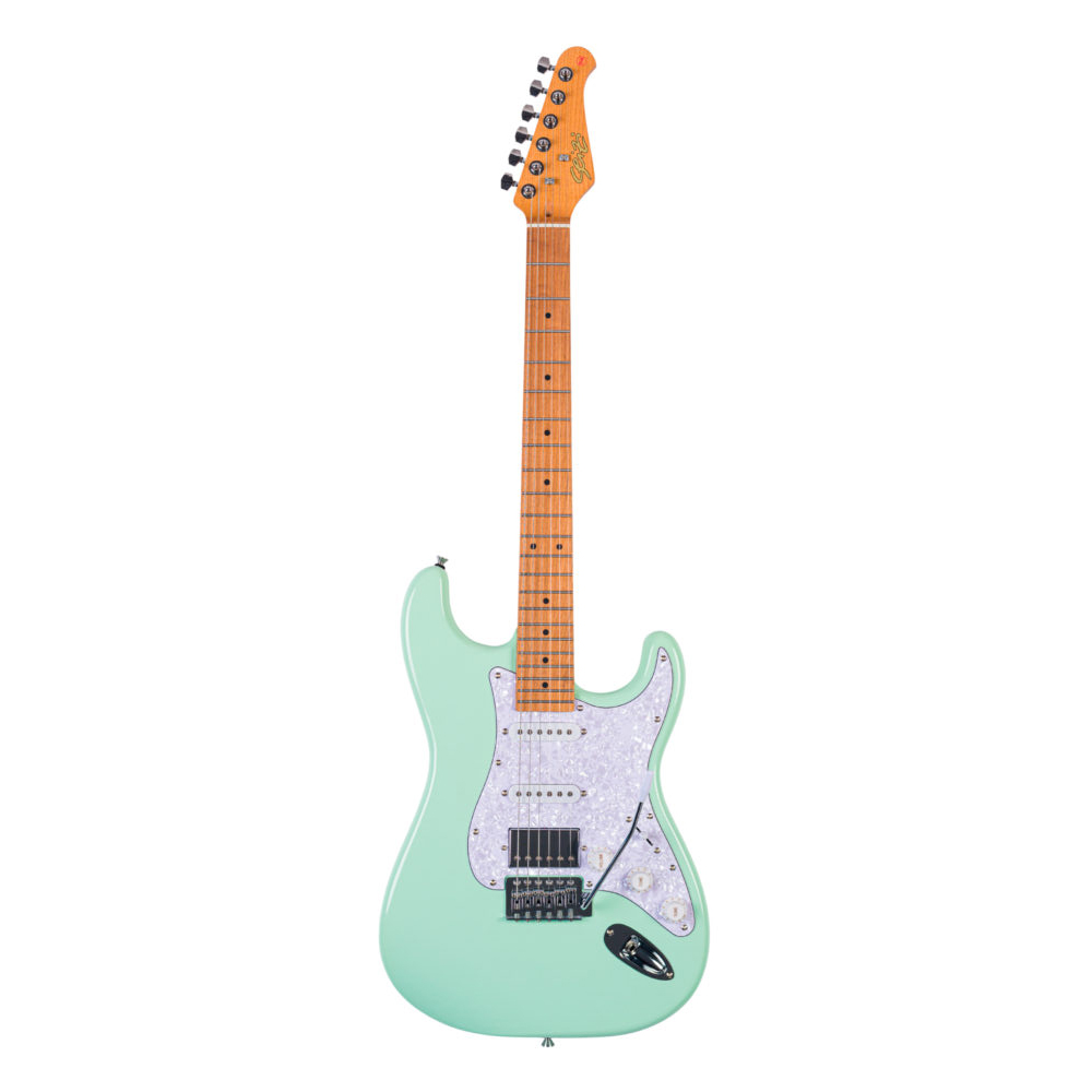 GUITARRA SEIZI FUN VINTAGE BUDOKAN SURF GREEN/ PEARL WHITE PG
