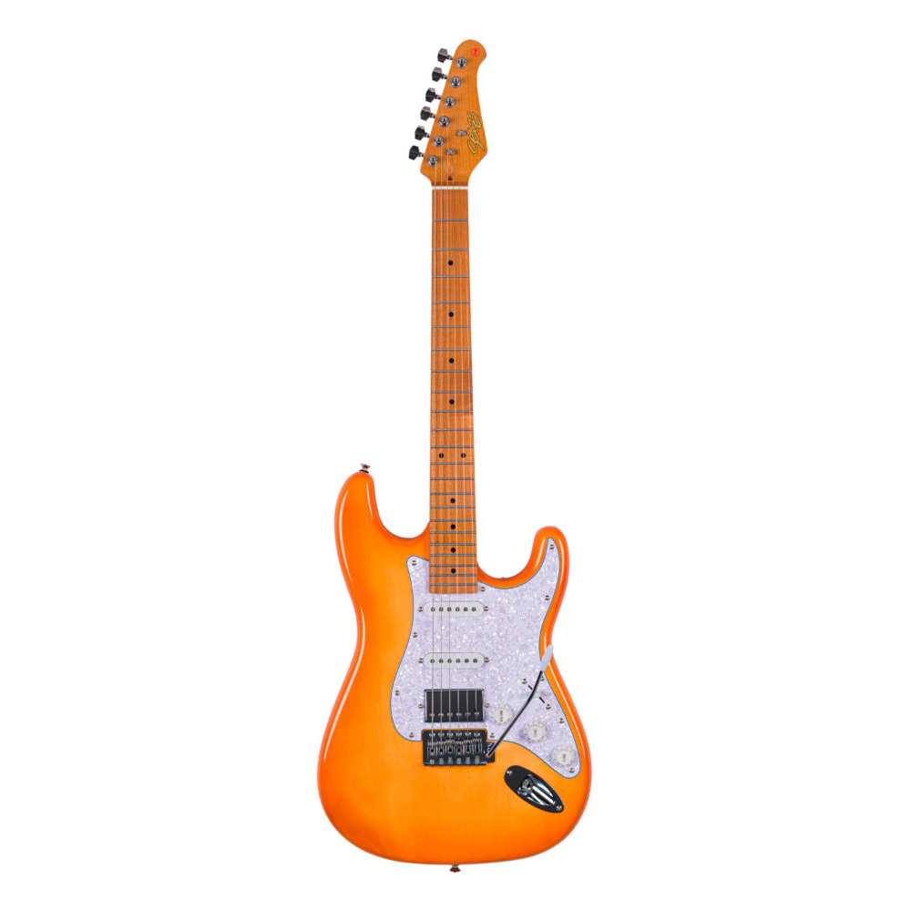 GUITARRA SEIZI FUN VINTAGE BUDOKAN HONEYBURST/ PEARL WHITE PG