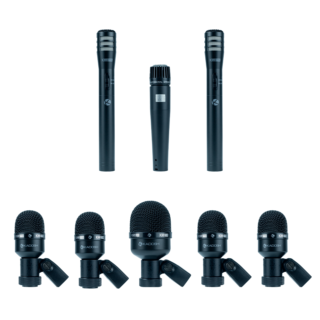 MICROFONE KADOSH KMD 108 8 PCS BATERIA