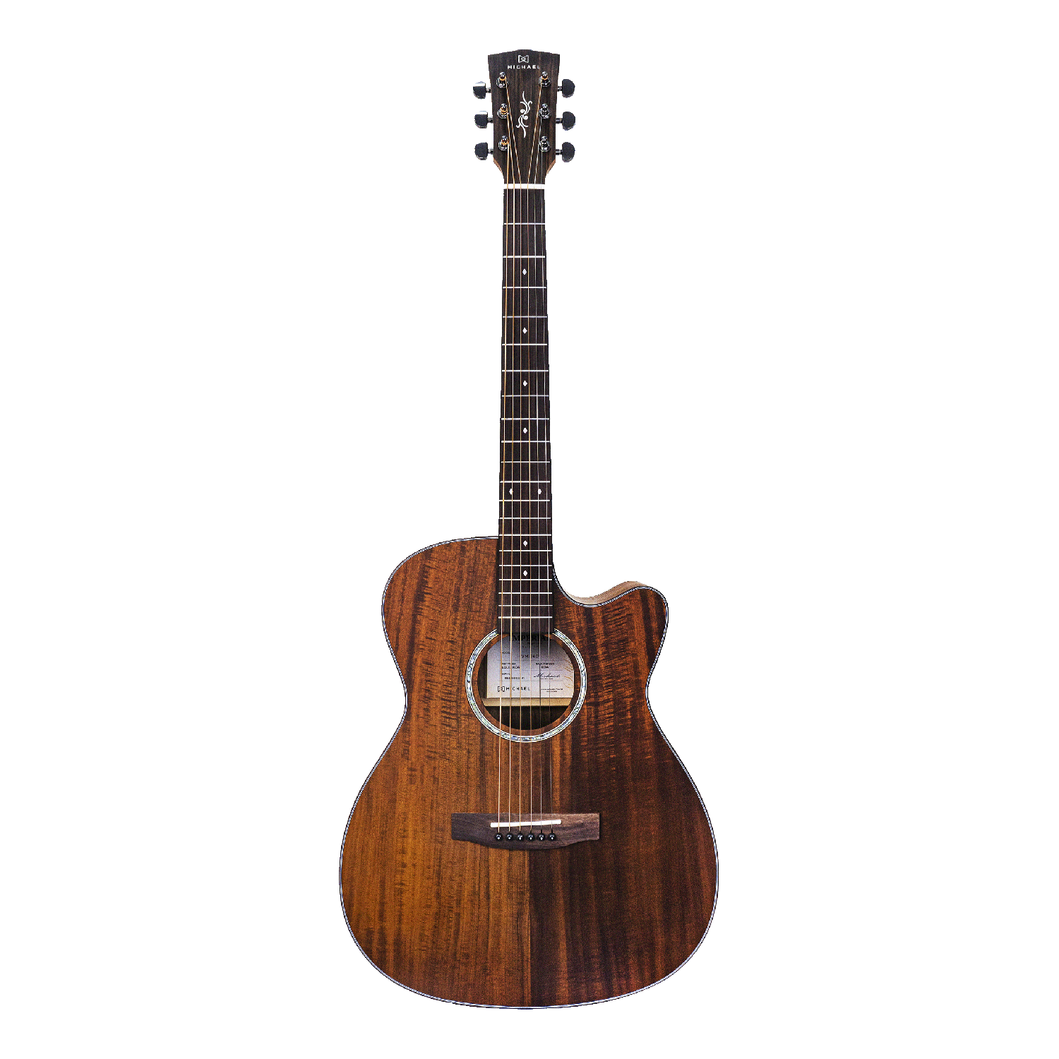 VIOLAO MICHAEL IMPERIAL TOP SOLID KOA VMI540