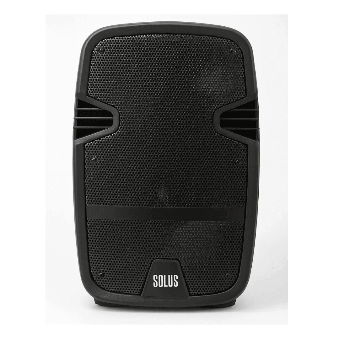 CAIXA DE SOM AMPLIFICADA PORTÁTIL 12" SOUNDVOICE SOLUS CS-120 - Imagem 2