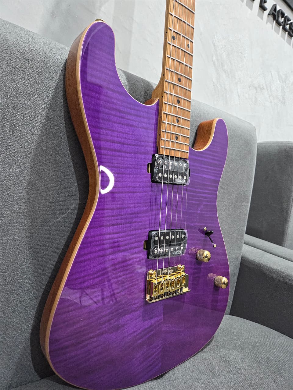GUITARRA BENSON HARDY S MD M1 PPB GOLD IX - Imagem 3