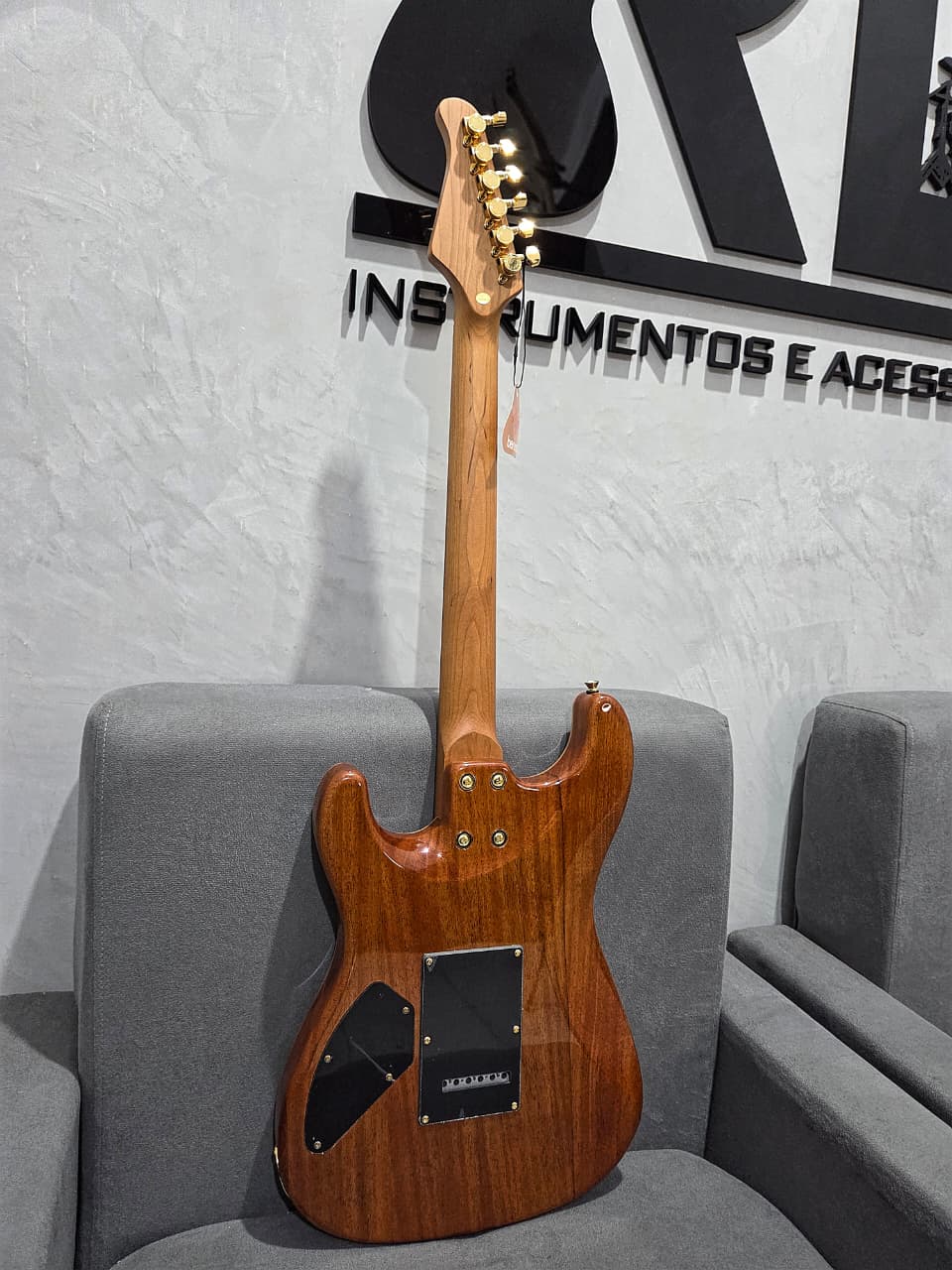 GUITARRA BENSON HARDY S MD M1 PPB GOLD IX - Imagem 5