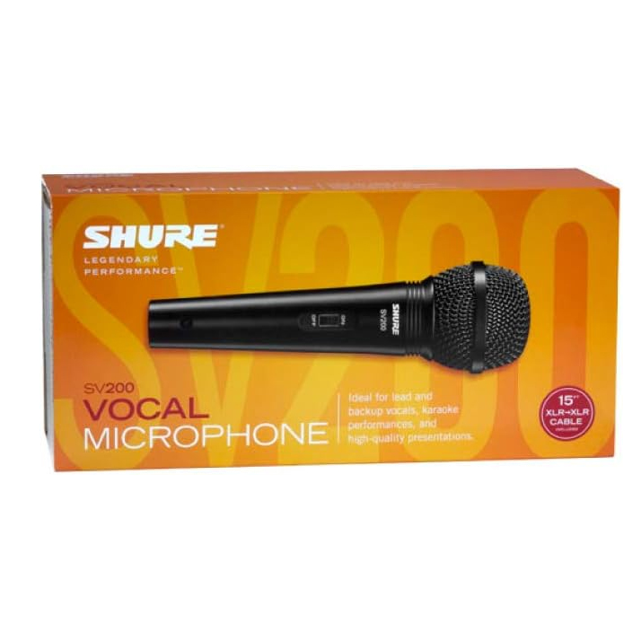 MICROFONE SHURE SV200 UNIDIRECIONAL - Image 2