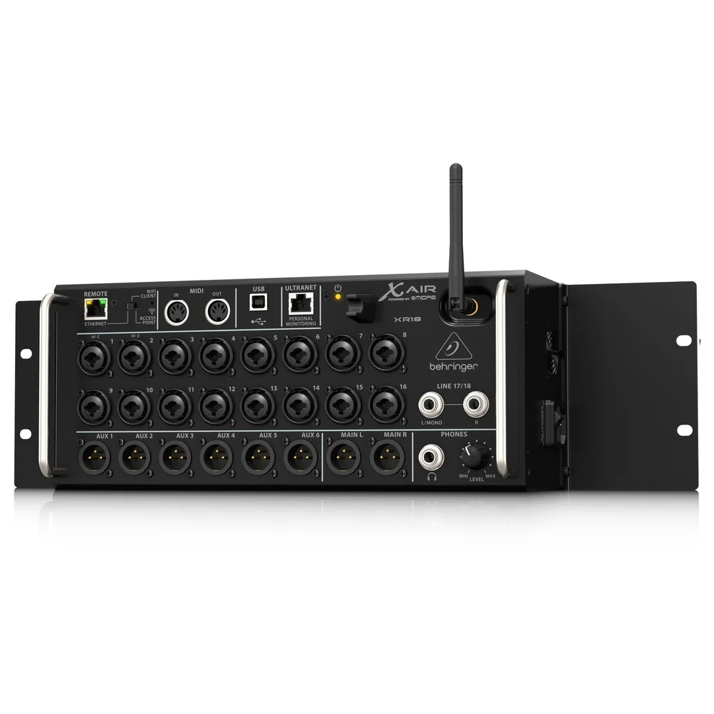 MESA DE SOM DIGITAL XR18 BEHRINGER 18 CANAIS. - Imagem 3