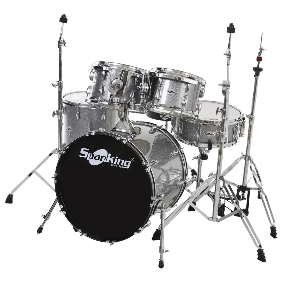 BATERIA SPANKING DRUM SILVER SPARKLE - BUMBO 20 2 SURDOS
