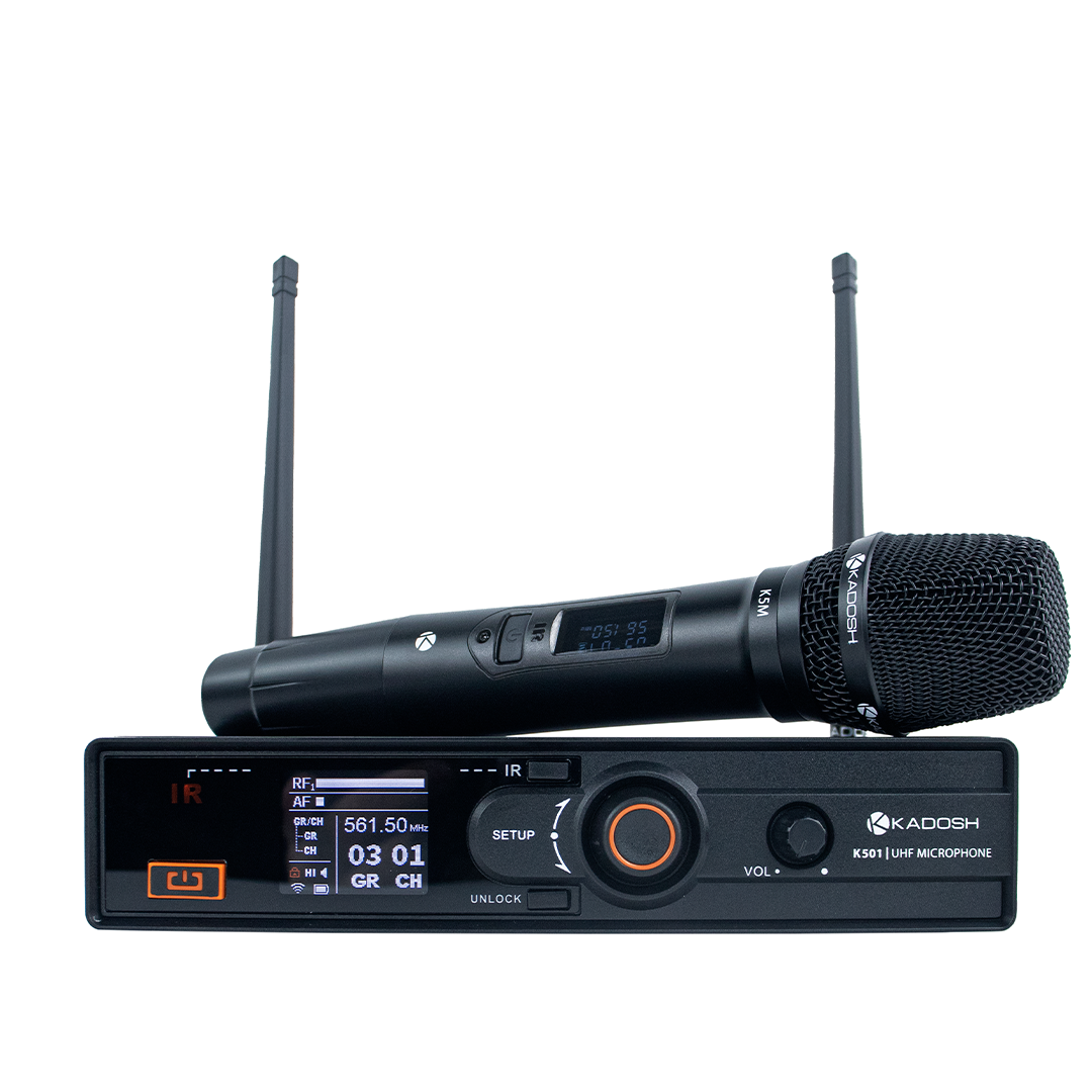 MICROFONE KADOSH SEM FIO K 501M B6