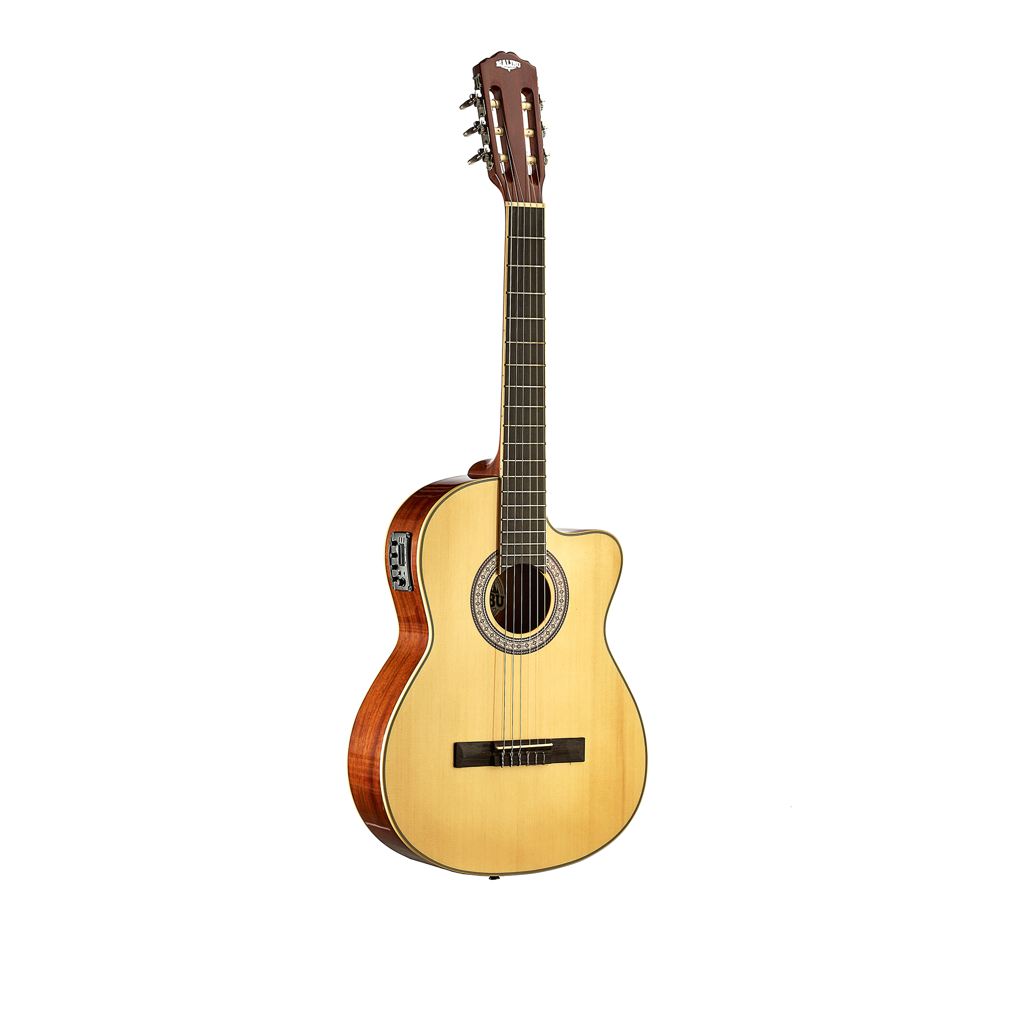 VIOLÃO MALIBU NYLON SANTIAGO NATURAL SATIN