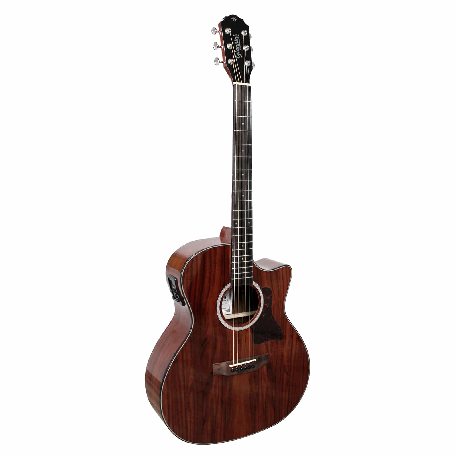 VIOLAO GIANNINI PERFORMANCE PLUS ACO GRAND AUDITORIUM CUTAWAY KOA-GAC PLUS CEQ KOA